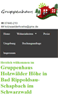 Mobile Screenshot of gruppenhotel-schwarzwald.de